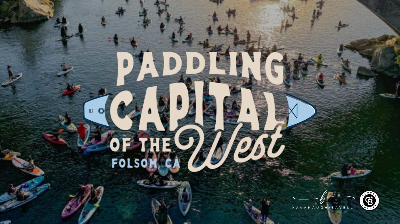 Paddling Capital of the West - Folsom, CA paddleboarders on the water
