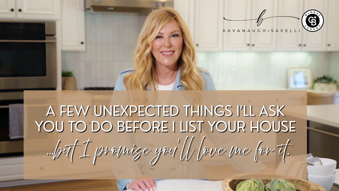 Unexpected things a REALTOR will ask you to do before listing your house in El Dorado Hills